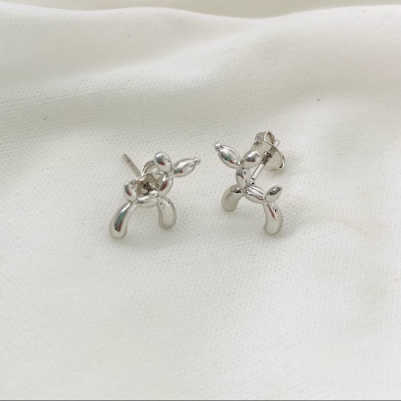 Balloon Dog Earrings - Picture 5 of 8